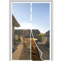 Door Curtain Fly Screen Door Hands-Free Self-Closing Anti-Bug Insect Indoor 90x210cm