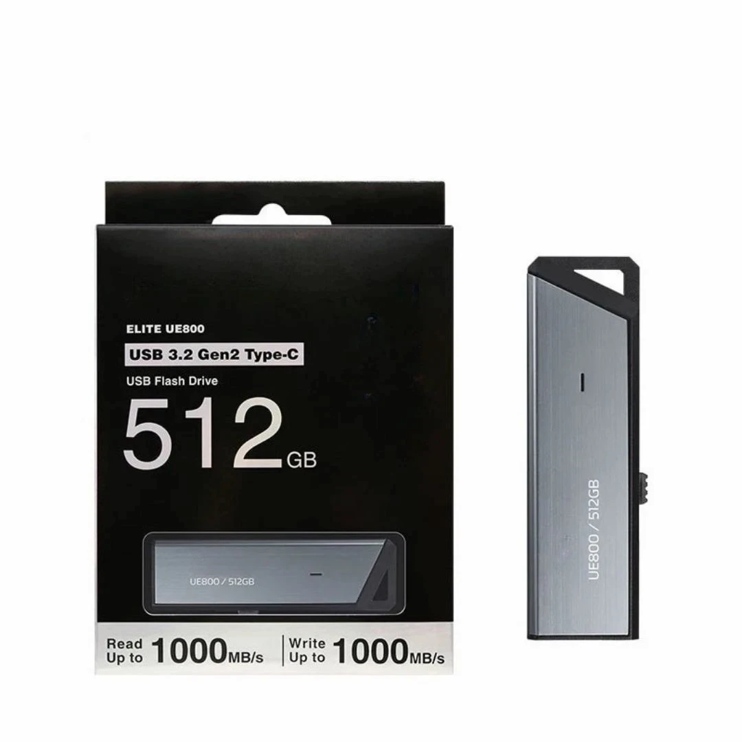 USB Flash Drive 512GB USB 3.2 Type-C High Speed Memory Stick up to 1000MB/s Portable Storage UE800 Dual Connector