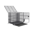 Dog Crate Dog Kennel Pet Crate XL Heavy Duty Foldable 107 x 77.5 x 94 cm