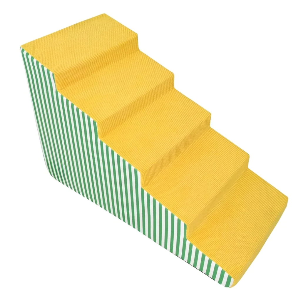 Pet Stairs High Density Foam Dog Access Ramp 5 Step 81x40.5x54cm