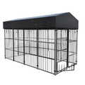Heavy Duty Dog Kennel Welded Metal Playpen 64 9 Large Animal Cage for Outdoor And Indoor Use Pet 249x120x165cm