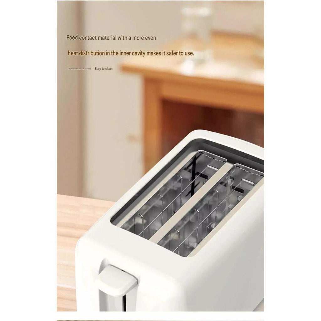 Bread Toaster 220V Portable Sandwich Maker Compact Breakfast Machine White AU Plug 13x3cm