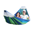 Outdoor Canvas Camping Hammock Double 200 x 150 cm Portable with Carry Bag