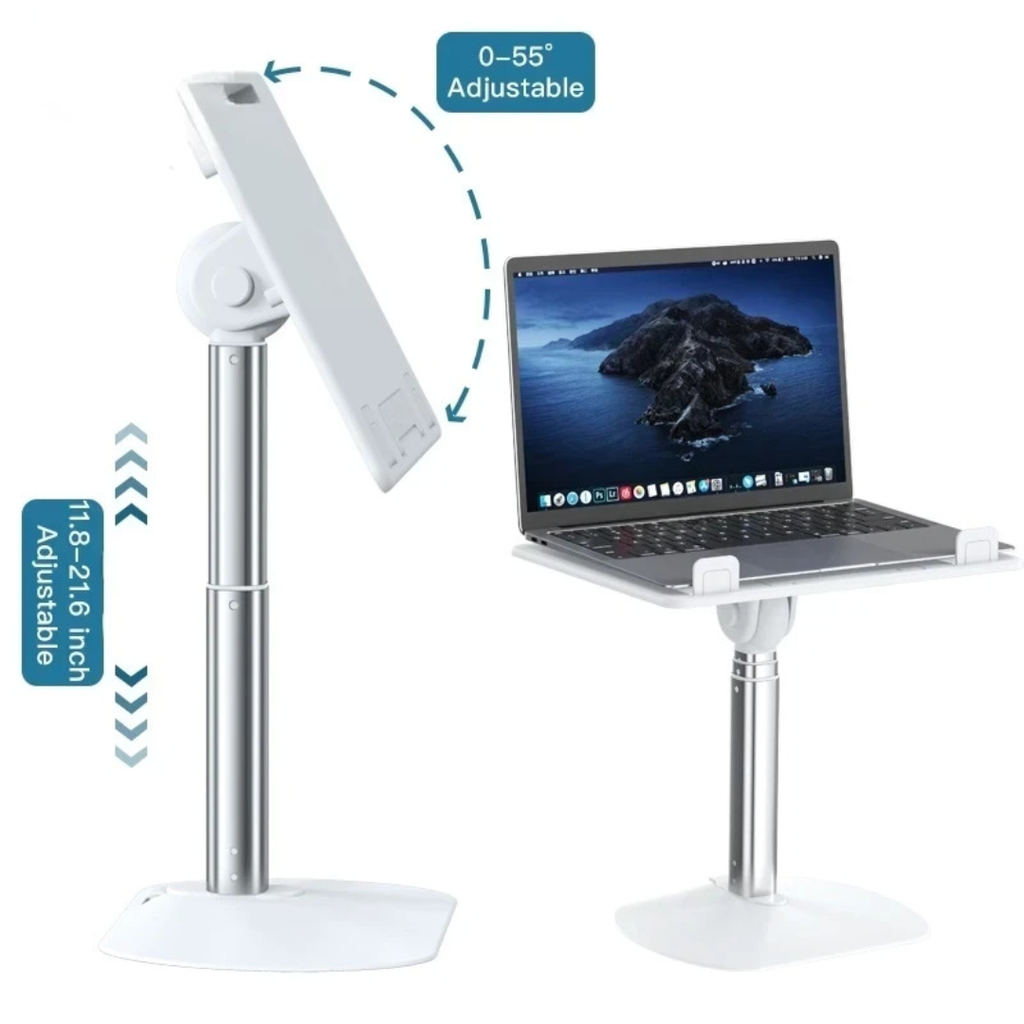 Foldable Laptop Stand Portable Cooling Bracket Notebook Holder for MacBook Air Pro Xiaomi Tablet PC Upgraded Version 33×25×55cm