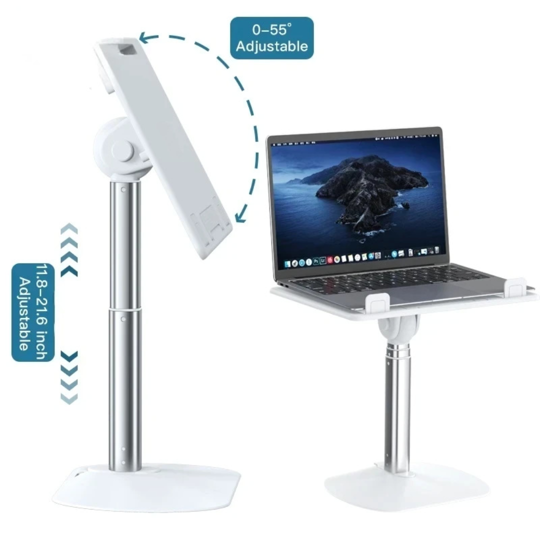 Foldable Laptop Stand Portable Cooling Bracket Notebook Holder for MacBook Air Pro Xiaomi Tablet PC Upgraded Version 33×25×55cm