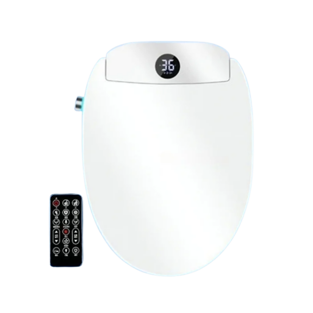 Smart Bidet Toilet Seat Instant Heating Remote Control Auto Opening Lid Heated Seat Wash Warm Air Dryer Toilet Cover AU