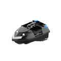 Bait Boat Remote Control Fishing Boat with 4 Independent Hoppers, 500m Range, 5200mAh Battery and LED Lights