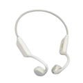 Bone Conduction Headset Bluetooth 5.3 Wireless Headphones with Microphone Waterproof Swim Sports Earphones Cloud White 8GB