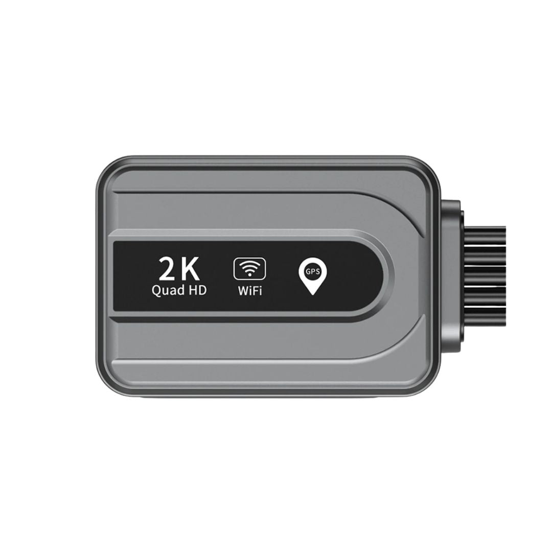 Dual 2K Motorcycle Dash Camera Front and Rear WiFi GPS Waterproof DVR Driving Recorder Black Box