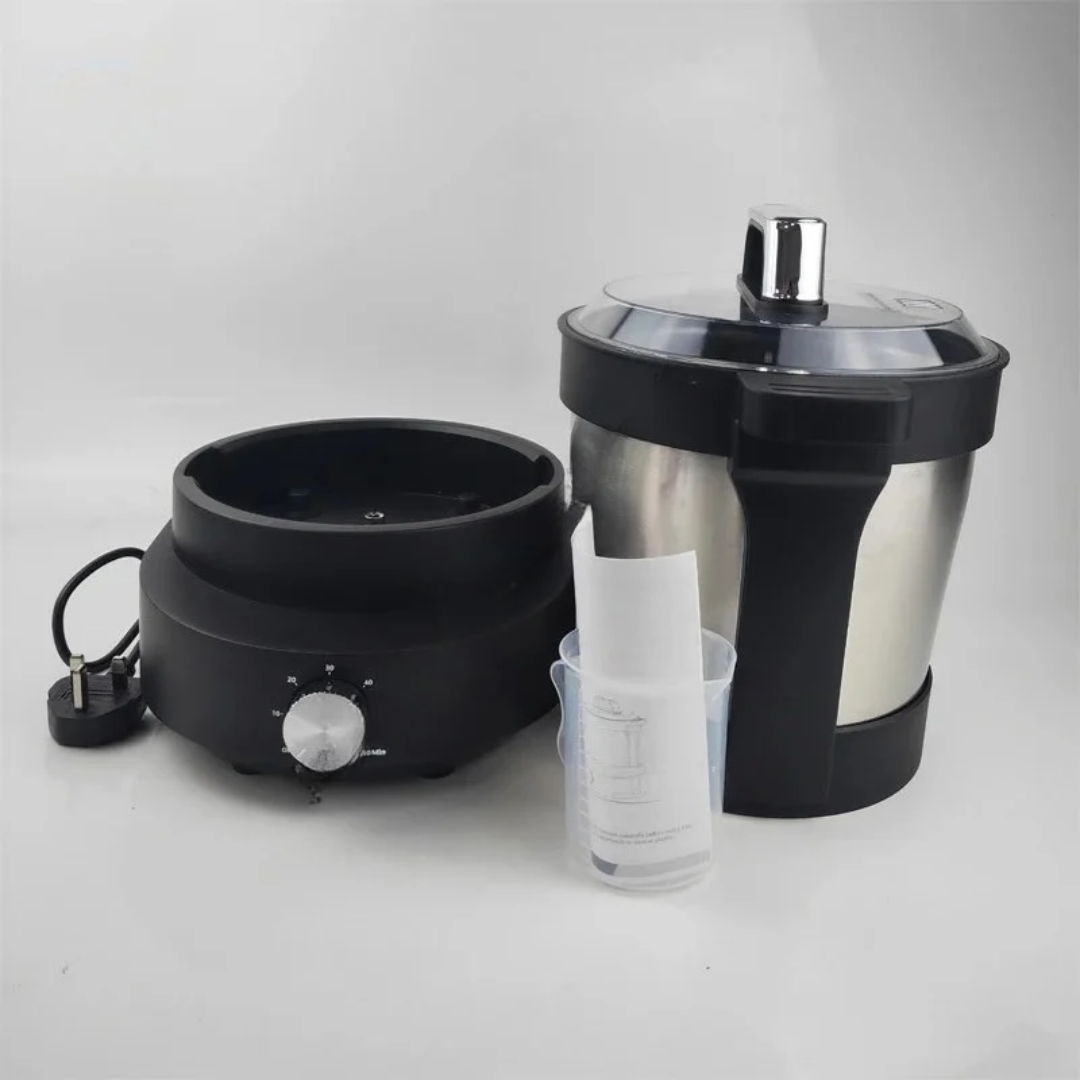 Electric Heating Blender 6L Commercial Food Processor Cassava African Curry FUFU Machine Large Capacity Mixer Black