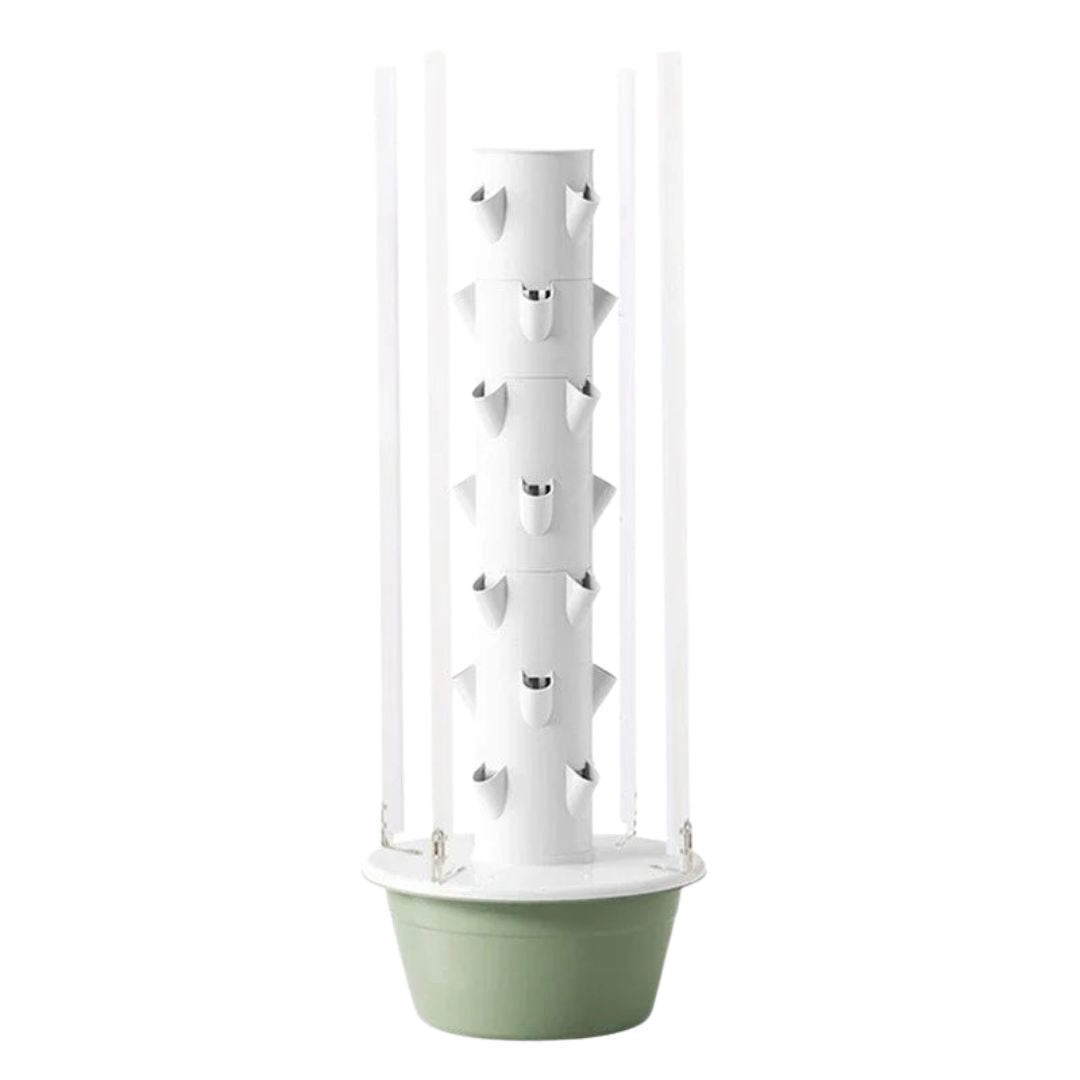 Hydroponic Tower Garden Vertical Soilless Growing System for Vegetables Herbs and Indoor Gardening