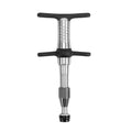Manual Chiropractic Adjustment Tool Stainless Steel Spring-Loaded Massage Therapy Device 15.5x7.5cm Silver