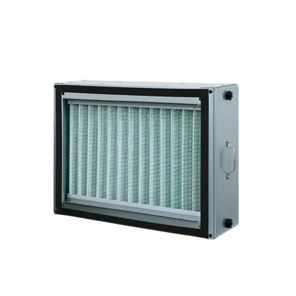 Air Purification Filter Box Smoke Dust Removal Particulate Gas Odor Filter Purifier Unit Indoor Air Cleaning 75.9×16×53.5cm