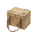 30L Tactical Camping Storage Bag Insulated Folding Box Waterproof Picnic Tableware Outdoor Equipment Organiser Khaki