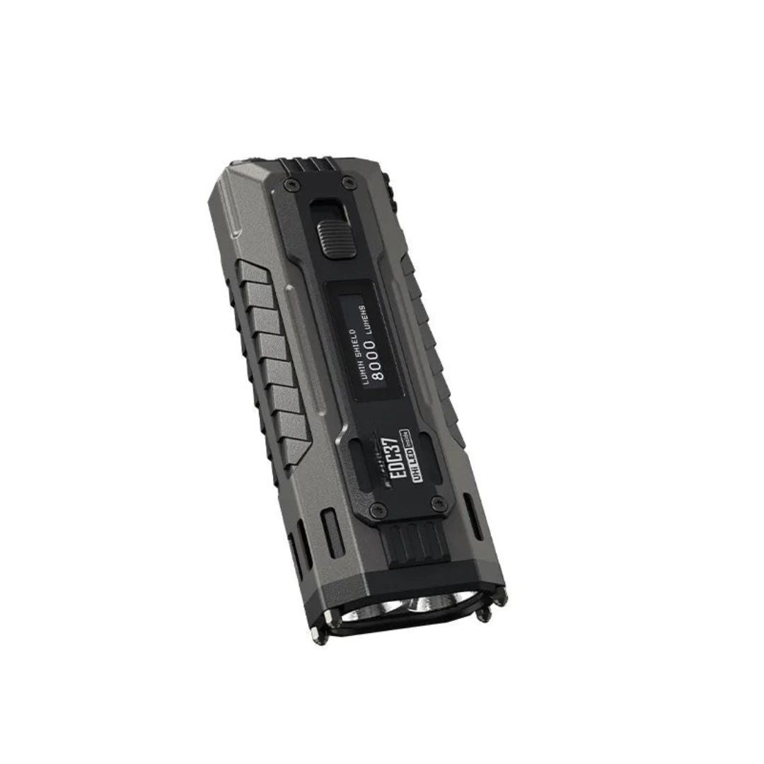 Rechargeable Tactical LED Flashlight, Up to 8000 Lumens, 8000mAh Battery and Holster