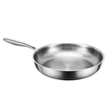 30cm Pure Titanium Frying Pan Non Stick Uncoated Fish Scale Hammer Pattern Titanium Alloy Cookware Kitchen Skillet