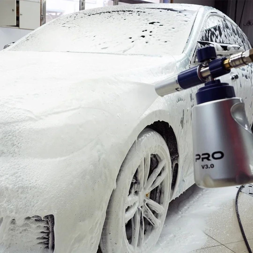 Foam Cannon Pro V3.0 High Pressure Snow Foam Lance 1.2L Bottle Car Washer MJJC001 Multi Adapter Compatible