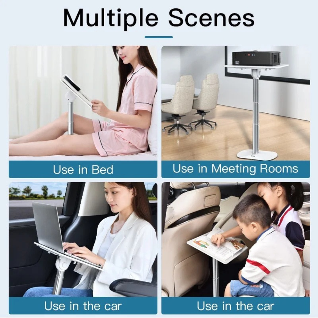 Foldable Laptop Stand Portable Cooling Bracket Notebook Holder for MacBook Air Pro Xiaomi Tablet PC General Version 33×25×55cm