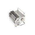 Portable Outdoor Gas Mini Heater Camping Fishing Stove Heater Car Travel Warmer Silver 24.5 × 20 × 18cm