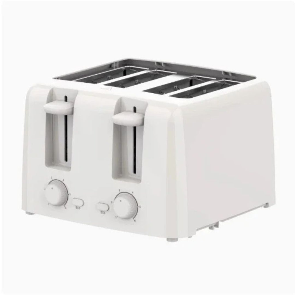 Bread Toaster 220V Portable Sandwich Maker Compact Breakfast Machine White AU Plug Non-Stick Cooking Plates
