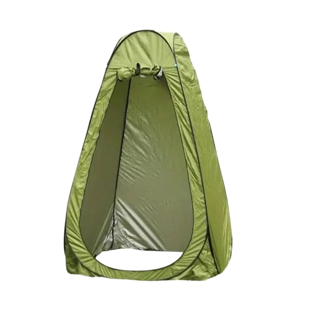 Camping Shower Tent Portable Privacy Shelter Outdoor Changing Toilet Tent Green 120x190cm