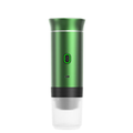 Wireless Portable Espresso Coffee Machine 3-in-1 Capsule Powder Coffee Maker for Car Home Camping Travel Metallic Green 8×24cm