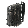 25L Waterproof Tactical Outdoor Backpack Nylon Hiking Camping Trekking Sports Fishing Hunting Rucksack Camo Black