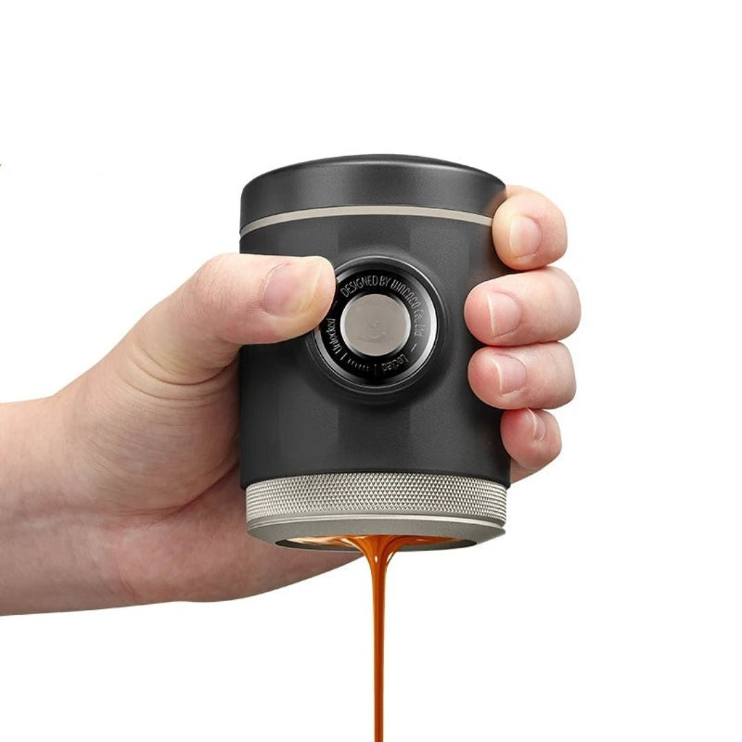 Portable Espresso Maker 18 Bar Manual Coffee Machine for Travel and Camping Picopresso 10.6 × 7.8 × 7.1cm