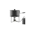 Petrel Titanium Split Camping Stove Ultralight Portable Burner with Windscreen Outdoor Hiking Cooking Ramen Set