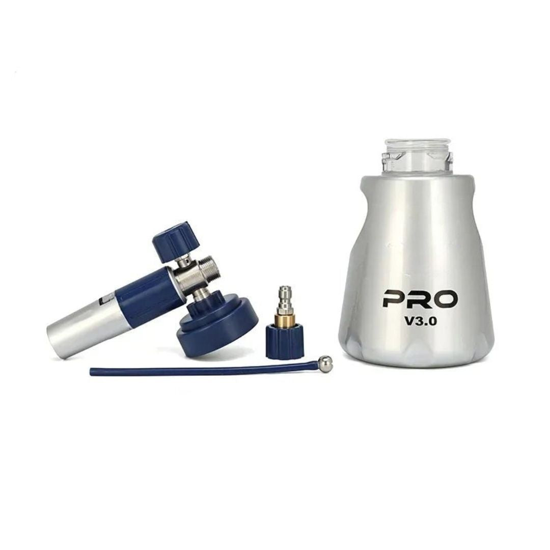 Foam Cannon Pro V3.0 High Pressure Snow Foam Lance 1.2L Bottle Car Washer MJJC001 Multi Adapter Compatible