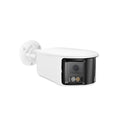 6MP Dual Lens Security Camera 180° Panorama IP67 CCTV Camera with Colour Night Vision Human and Vehicle Detection White
