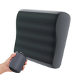 Inflatable Camping Pillow Ergonomic Travel Pillow Lightweight Washable Cushion for Home Outdoor Hiking Camping Black 42×30×10cm