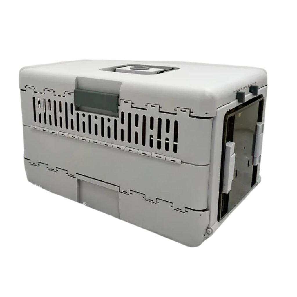 Foldable Large Cat Litter Box with Lid Drawered Litter Enclosure Box 48x32x31.5cm