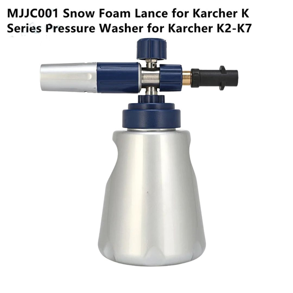 Foam Cannon Pro V3.0 High Pressure Snow Foam Lance 1.2L Bottle Car Washer MJJC001 Multi Adapter Compatible