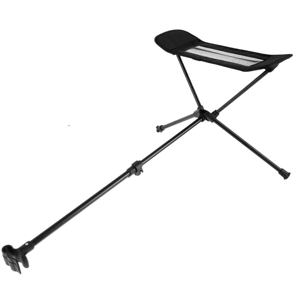 Camping Chair Footrest Portable Foldable Adjustable Foot Rest for Reclining Chair Moon Chair Outdoor Travel Use 44-70cm