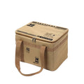 30L Insulated Waterproof Tactical Camping Storage Bag Foldable Picnic Tableware Cooking Gear Box Outdoor Organizer Khaki