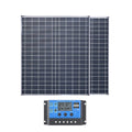 Solar Panel Kit 1000W 12V Portable Power System with 100A Charge Controller 2 Pack 39x32.5x1.8cm