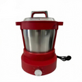 Electric Heating Blender 6L Commercial Food Processor Cassava African Curry FUFU Machine Large Capacity Mixer Red