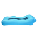 Inflatable Sofa Bed Extra Wide 190 x 70 cm Non-Roll Design for Beach & Garden