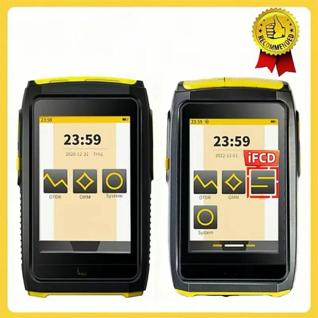 Mini OTDR Active Fiber Live Test 1550nm 20dB 80KM Fiber Reflectometer Touch Screen OPM VFL OLS Tester 11.7x7x3.3cm