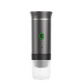 Wireless Portable Espresso Coffee Machine 3-in-1 Capsule Powder Coffee Maker for Car Home Camping Travel Metallic Grey 8×24cm