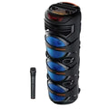 Bluetooth Party Speaker 40W Wireless Karaoke Sound System with LED Lights and Three 20.3cm Drivers