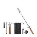 Long Handle Stainless Steel Outdoor Fire Starter Detachable Portable BBQ Camping Ignition Tool Easy Carry 57.5cm