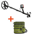 Portable Metal Detector TX-W55 with Carry Bag IP68 Waterproof LCD Display Rechargeable 4 Modes 24x6x6cm