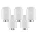 5PCS TRVZB Smart Thermostatic Radiator Valve Home Heating Frost Protection Remote Group Control eWeLink Alexa