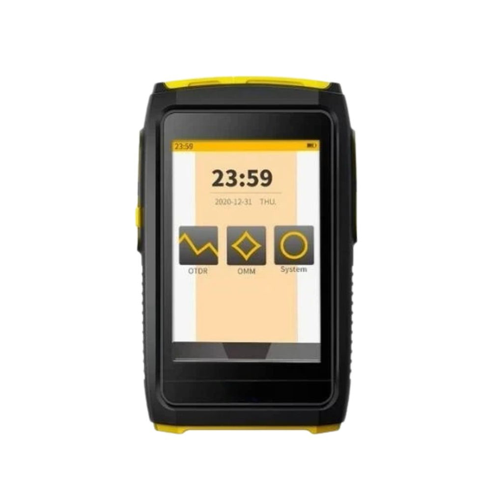 Mini OTDR Active Fiber Live Test 1550nm 20dB 80KM Fiber Reflectometer Touch Screen OPM VFL OLS Tester 11.7x7x3.3cm