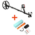 Portable Metal Detector TX-W55 with TC-110 IP68 Waterproof LCD Display Rechargeable 4 Modes 24x6x6cm