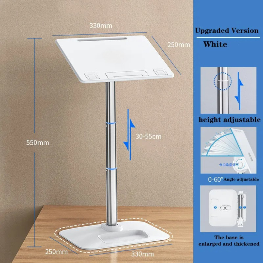 Foldable Laptop Stand Portable Cooling Bracket Notebook Holder for MacBook Air Pro Xiaomi Tablet PC Upgraded Version 33×25×55cm