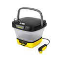 Cordless Pressure Washer Portable High Pressure Car Washer with Rechargeable Battery Yellow Cleaning Gun
