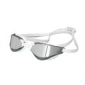 Professional Racing Swimming Goggles Anti Fog Waterproof UV400 High Definition Competition Training Swim Equipment White Silver